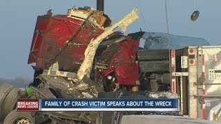 Family of Kansas toll booth crash victim speaks about the wreck [upl. by Ratep]