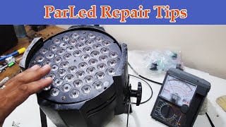 Par Light Power Supply repairing 24 36volt module djlight repair [upl. by Ahsieat]