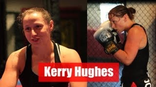 Kerry Hughes speaks ahead of her pro MMA debut at UCMMA 35 [upl. by Neelrac]