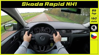 Skoda  Rapid NH1  2014  Onboard POV test drive [upl. by Ociram]