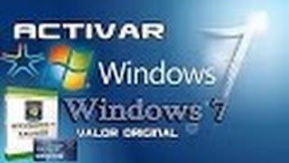 Activar Windows 7 FULL  PARA SIEMPRE  Cualquier versión [upl. by Nyrehtak377]