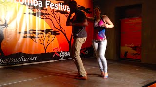 Djks Vasco amp Sonja KikiZomba  Kizomba Demo in Bucharest [upl. by Mathis833]