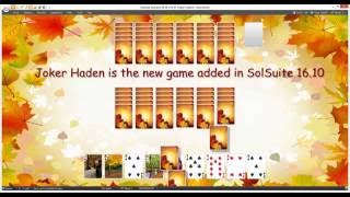 NEW SolSuite Solitaire 1610 has just been released [upl. by Moneta]