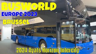 2024 Ayats Horizon Intercity Interior And Exterior Busworld Europe 2023 Brussel [upl. by Barnebas248]