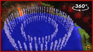 AMAZING FIREWORK and FOUNTAIN SHOW in Minecraft [upl. by Ainslie944]