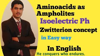 Physical properties of aminoacids  isoelectric Ph in English [upl. by Winchell]