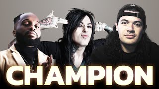 FIRST TIME HEARING CHAMPION  FALLING IN REVERSE  REACTION [upl. by Nerrad]