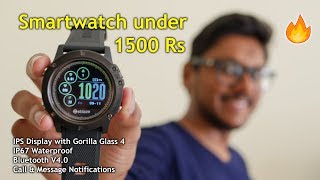 Budget Smartwatch Under 1500Rs with Awesome Features [upl. by Bank]