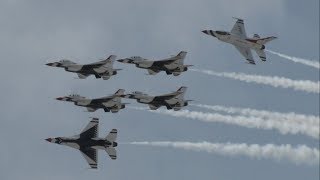 2018 Atlantic City Airshow  USAF Thunderbirds [upl. by Oman]