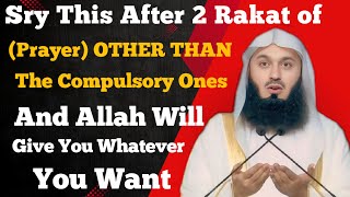 Mufti Menks 2 Rakat Prayer Hack That Changes EVERYTHING [upl. by Ailongam]