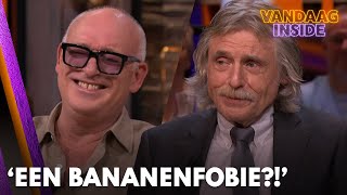 Johan grapt over bananenfobie Zweedse minister Dat heb ik met kaarsen  VANDAAG INSIDE [upl. by Tish]