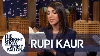 Rupi Kaur Reads Timeless from Her Poetry Collection The Sun and Her Flowers [upl. by Caswell387]