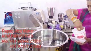 Papad Atta Mixing Machine  Khichu Making Machine  Dough Kneader  Atta Maker [upl. by Hurlow]