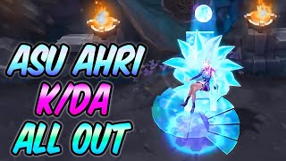 KDA ALL OUT AHRI MID FULL AP GAMEPLAY  AHRI ASU REWORK VISUAL UPGRADE  League of Legends [upl. by Voe349]