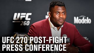 UFC 270 Postfight Press Conference [upl. by Abrahams496]