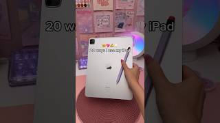 20 WAYS I USE MY iPAD 🤯💗 iPadOS 17  iPad Pro M2  apple pencil [upl. by Vernita]