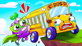 😍 Element Heroes Help School Bus 🚌  Song For Kids  English Kids Songs by YUM YUM [upl. by Nothgierc395]