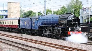 60532 Blue Peter at Huntingdon Station [upl. by Aneloc]