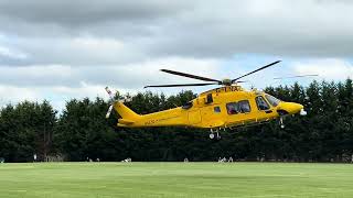 Air ambulance Broadbridge Heath 10 August 2024 [upl. by Allyn]