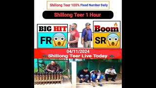 Shillong Teer Live Results Today FR  Teer Shillong Live [upl. by Yenolem503]