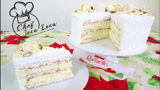 Rafelo Torta  Raffaello Cake How To Make The World Famous Raffaello Cake [upl. by Barnum]