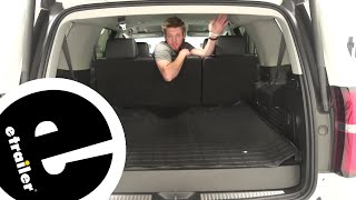 etrailer  WeatherTech Cargo Liner Review  2020 Chevrolet Tahoe [upl. by Petronella]