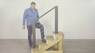 How to Install RDI® Elevation Rail™  Stair Rail [upl. by Boris]