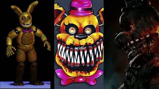 All FNAF Games Complete FNAF 1 2 3 4 5 6 Full Walkthrough [upl. by Kessler]