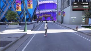 2k24 how to do the skateboard race [upl. by Jeannette401]