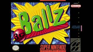 Battle 1  Ballz 3D SNES [upl. by Nnaitak]