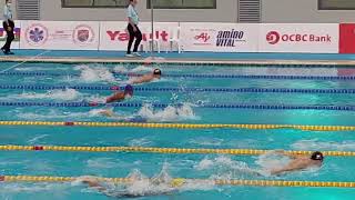 Singapore Open 2023  100m Butterfly Heat  Welson Sim Lane 3 [upl. by Ataynik]