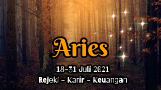 Aries Rejeki  Karir  Keuangan 1831 Juli 2021 [upl. by Niltac]