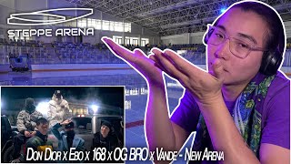 Don Dior x Ebo x 168 x OG BRO x Vande  New Arena  Reaction amp Review [upl. by Dranrev]