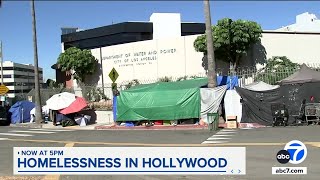 LA mayor says more homeless encampments will disappear from Hollywood [upl. by Sutelc]