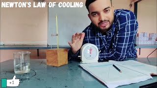 Newtons Law of cooling  12th physics practical 12thphysics practical a2zpractical991 [upl. by Neilla]