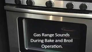 Gas Range  Sounds made during cooking [upl. by Nuhsar]