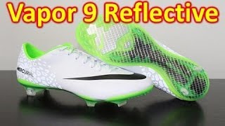 Nike Mercurial Vapor 9 Reflective Pack  Unboxing  On Feet [upl. by Eendys]