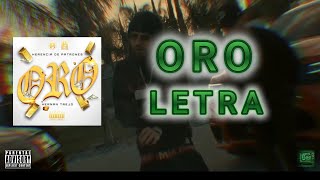 Oro Herencia De Patrones LETRA [upl. by Torrance]