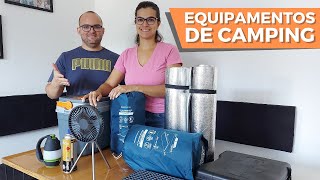 QUAIS EQUIPAMENTOS DE CAMPING COMPRAR  REVIEW DE EQUIPAMENTOS  PARTE 01 [upl. by Argus]