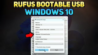 How to Create a Windows 10 Installation USB with Rufus Tutorial [upl. by Cornel96]