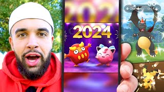 Pokémon GO New Year’s 2024 Event [upl. by Idham]