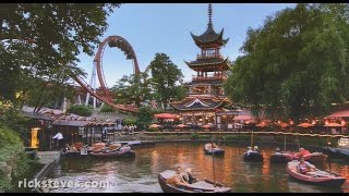 Copenhagen Denmark Tivoli Gardens  Rick Steves’ Europe Travel Guide  Travel Bite [upl. by Corella]