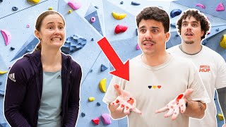 Becoming a BOULDERING CHAMPION ft Chloe Caulier Climbing [upl. by Sulrac195]