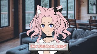 ASMR Your Neko Girlfriend Nurses you back to Health [upl. by Anialad]