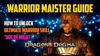 How to get Warrior Maister Skill in Dragons Dogma 2 [upl. by Cherye]