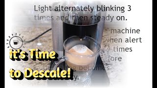 How To Descale a Nespresso VertuoLine Machine Step by Step [upl. by Aile]