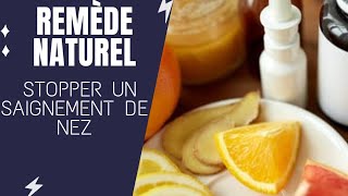 Stopper un saignement de nez  Remède de Grand Mère  Tutoriel [upl. by Ozan335]