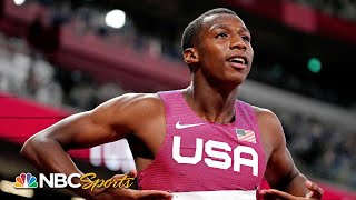 Erriyon Knighton vs Noah Lyles duel takes shape as both throw it down in 200 heats  USATF Nationals [upl. by Tjaden468]