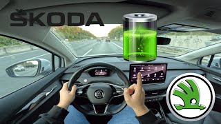 Skoda Enyaq iV 80  Kann der was  POV Test Drive [upl. by Meekar]