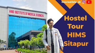 HOSTEL TOUR  Hind Institute of Medical Science Sitapur Lucknow  NEET 2024  UP MBBS [upl. by Aduh]